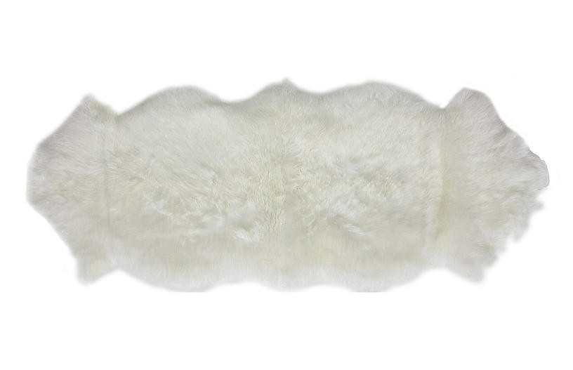 Sheepskin Rug, Natural | One Kings Lane
