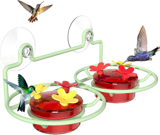 Dreamdrawer Window Hummingbird Feeder, Small Hummingbird Feeder for Outdoors with Strong Suction ... | Amazon (US)