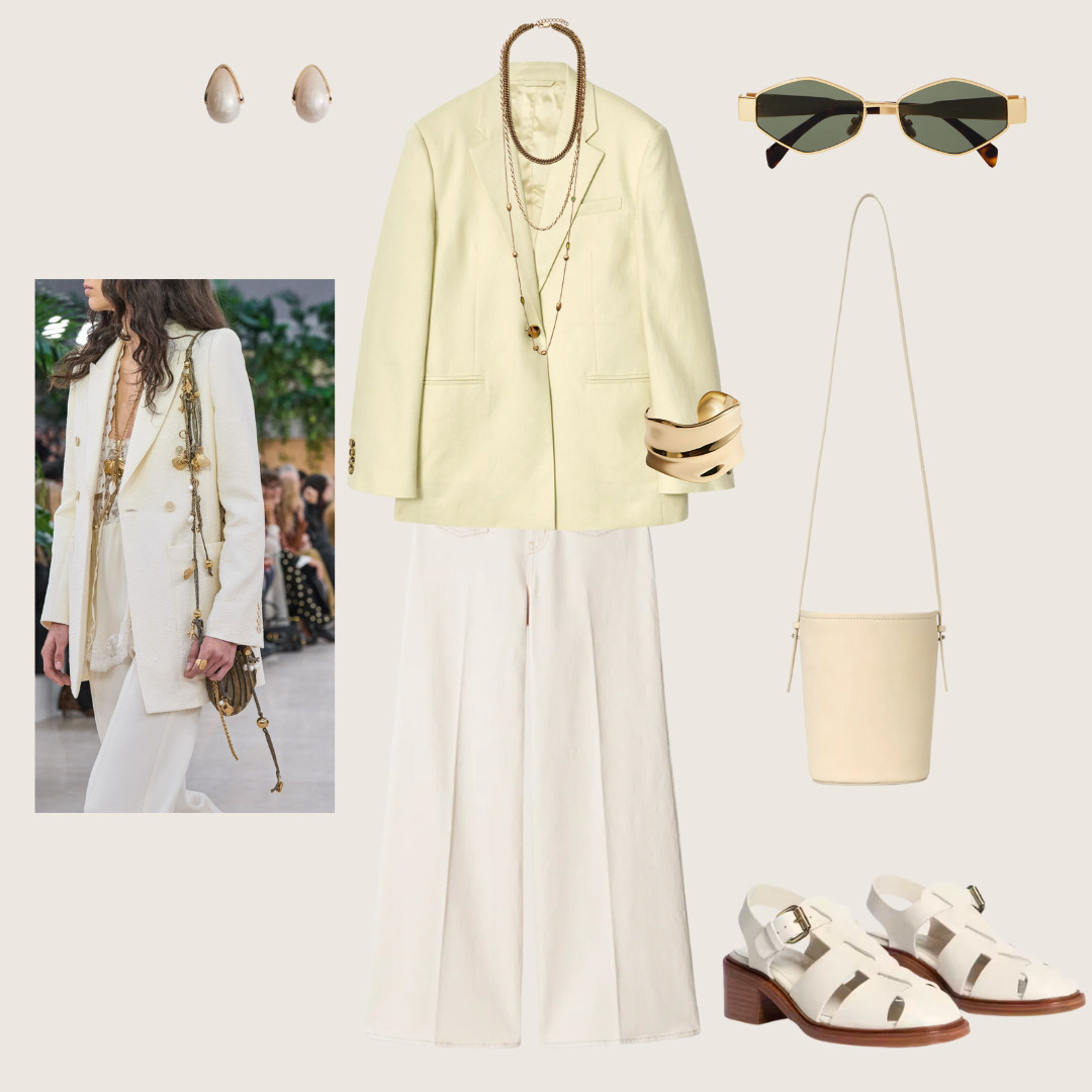 2 - Butter yellow is HOT and this @cosstores blazer is a classy way of hitting the trend. ⁠

#springtrends #bohemian 

 #LTKuk #LTKeurope #LTKstyletip