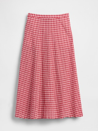 Gingham Maxi Skirt | Gap (US)