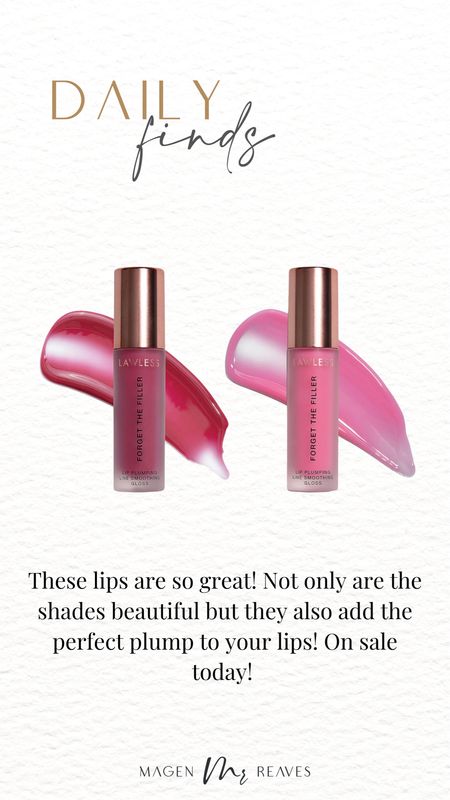 Plumping lip gloss on sale! 

#LTKbeauty #LTKunder50 #LTKsalealert