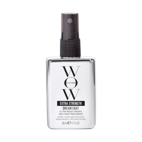 COLOR WOW Extra Strength Dream Coat – Anti-Humidity Frizz Control Spray | Powerful ultra-moisturizing, anti-frizz treatment for glassy-smooth frizz-resistant hair. Heat activated, lasts 3-4 shampoos | Amazon (US)