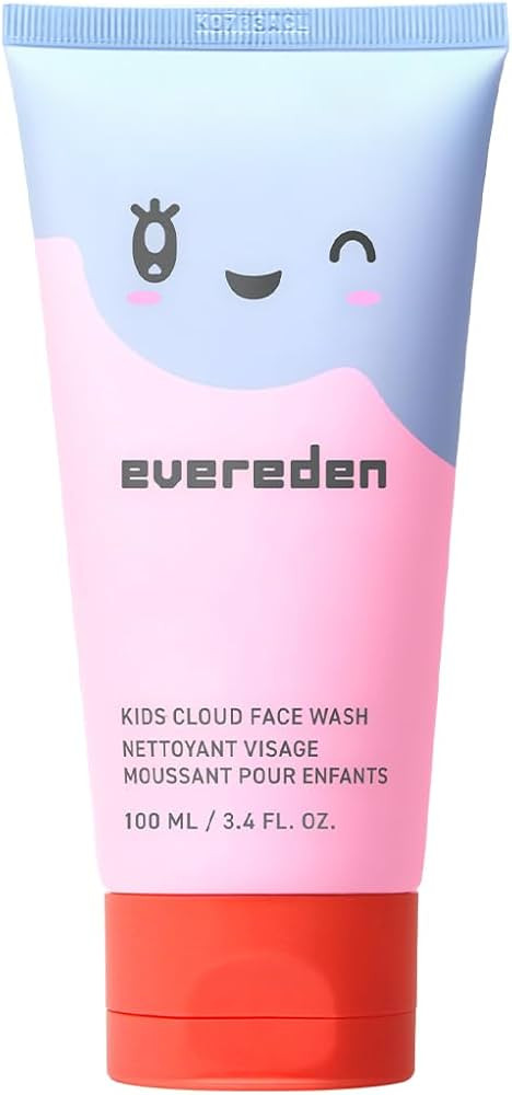 Evereden Kids Cloud Face Wash: Tropical Sorbet, 3.4 fl oz | Creamy & Fun Skin Care for Kids | Eas... | Amazon (US)