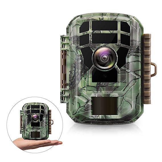 Campark Mini Trail Game Camera with Night Vision 1080P 12MP Waterproof Wildlife Monitor for Scout... | Amazon (US)