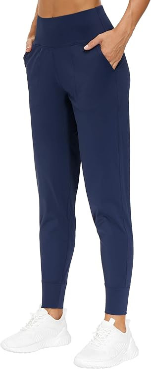 THE GYM PEOPLE Women's Joggers Pants Lightweight Athletic Leggings Tapered Lounge Pants for Worko... | Amazon (US)