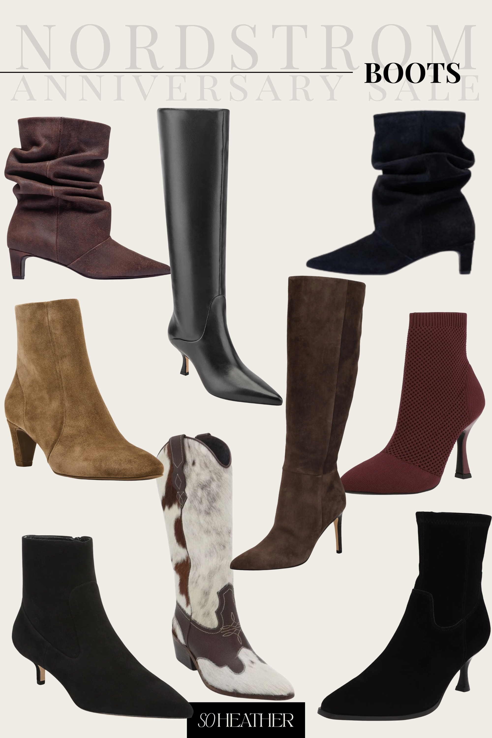 Nordstrom Anniversary Sale boots are always some of the first pieces to sell out, and these ankle boots, knee-high boots, and statement styles are so good for fall.

Start your wish list now by clicking the ❤️ on your favorites so you can check out quickly when your shopping window opens. #NSale #LTKShoeCrush #LTKOver40 

 #LTKSeasonal #LTKOver40 #LTKSaleAlert