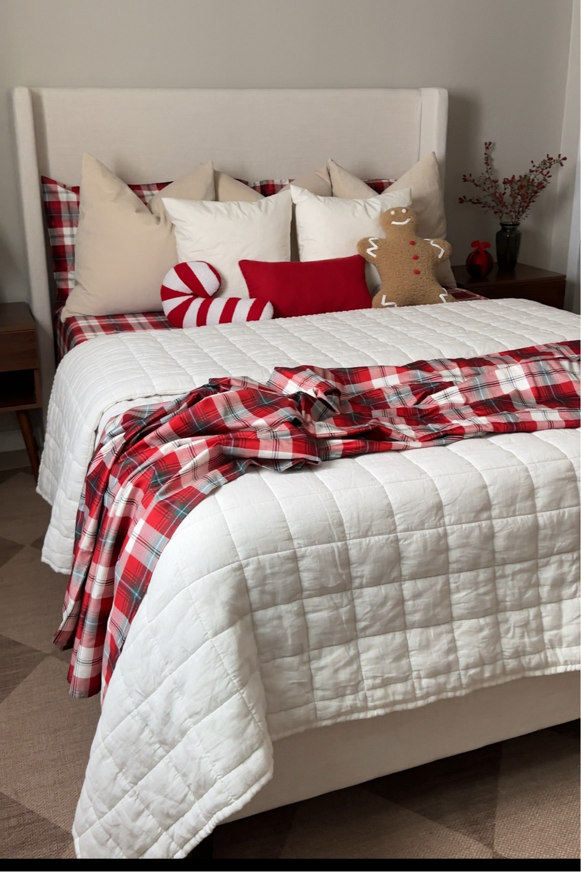 Luxury look for less | Walmart Wingback Bed 

#LTKHome #LTKHoliday