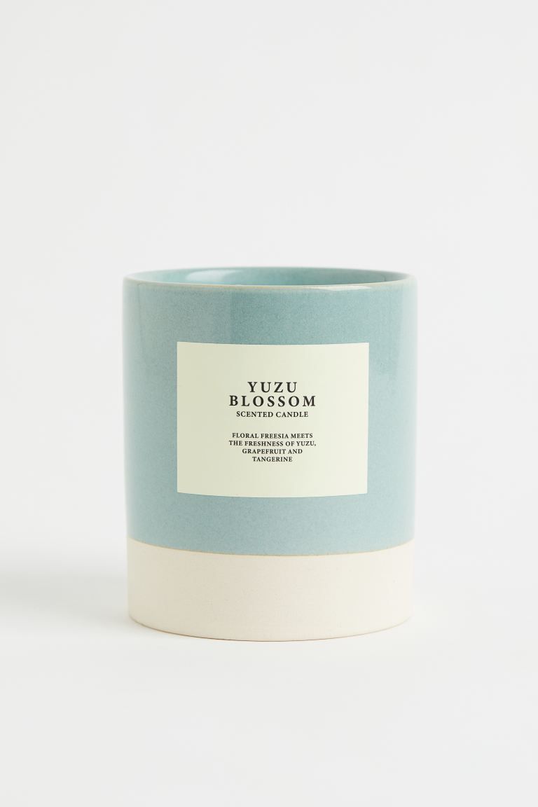 Large Scented Candle in Ceramic Holder | H&M (US + CA)