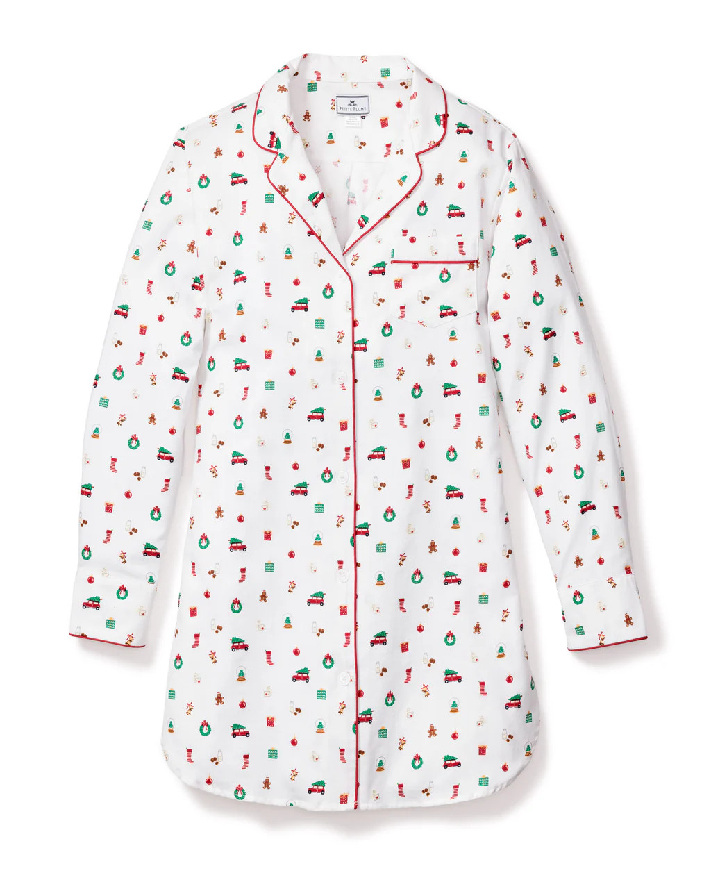 Women's Winter Nostalgia Nightshirt | Petite Plume