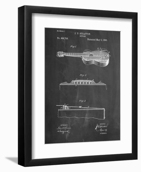'Acoustic Guitar Patent' Art Print  | Art.com | Art.com