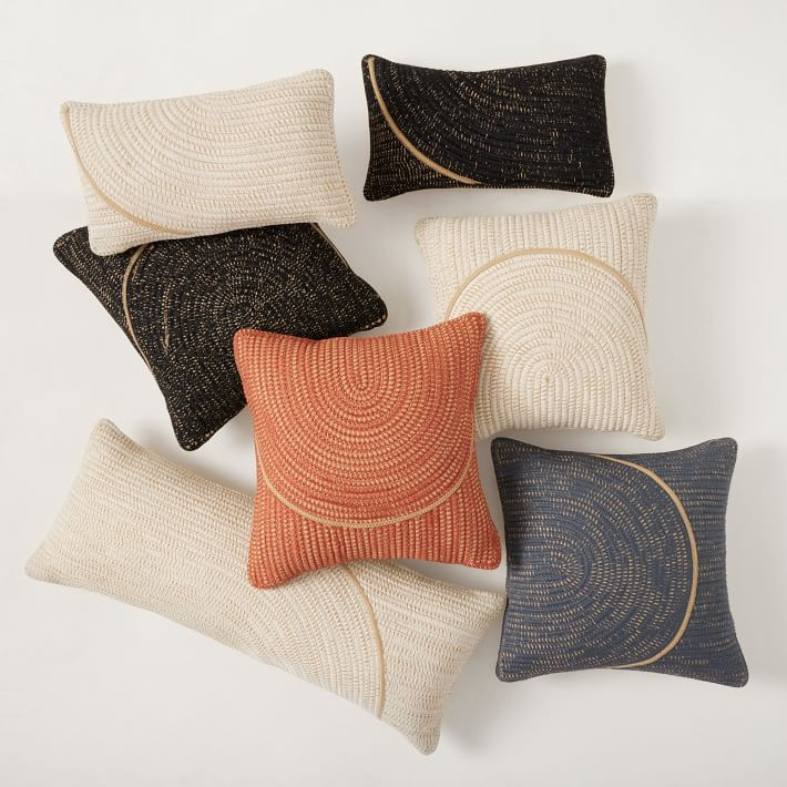 Woven Arches Indoor/Outdoor Pillow | West Elm (US)