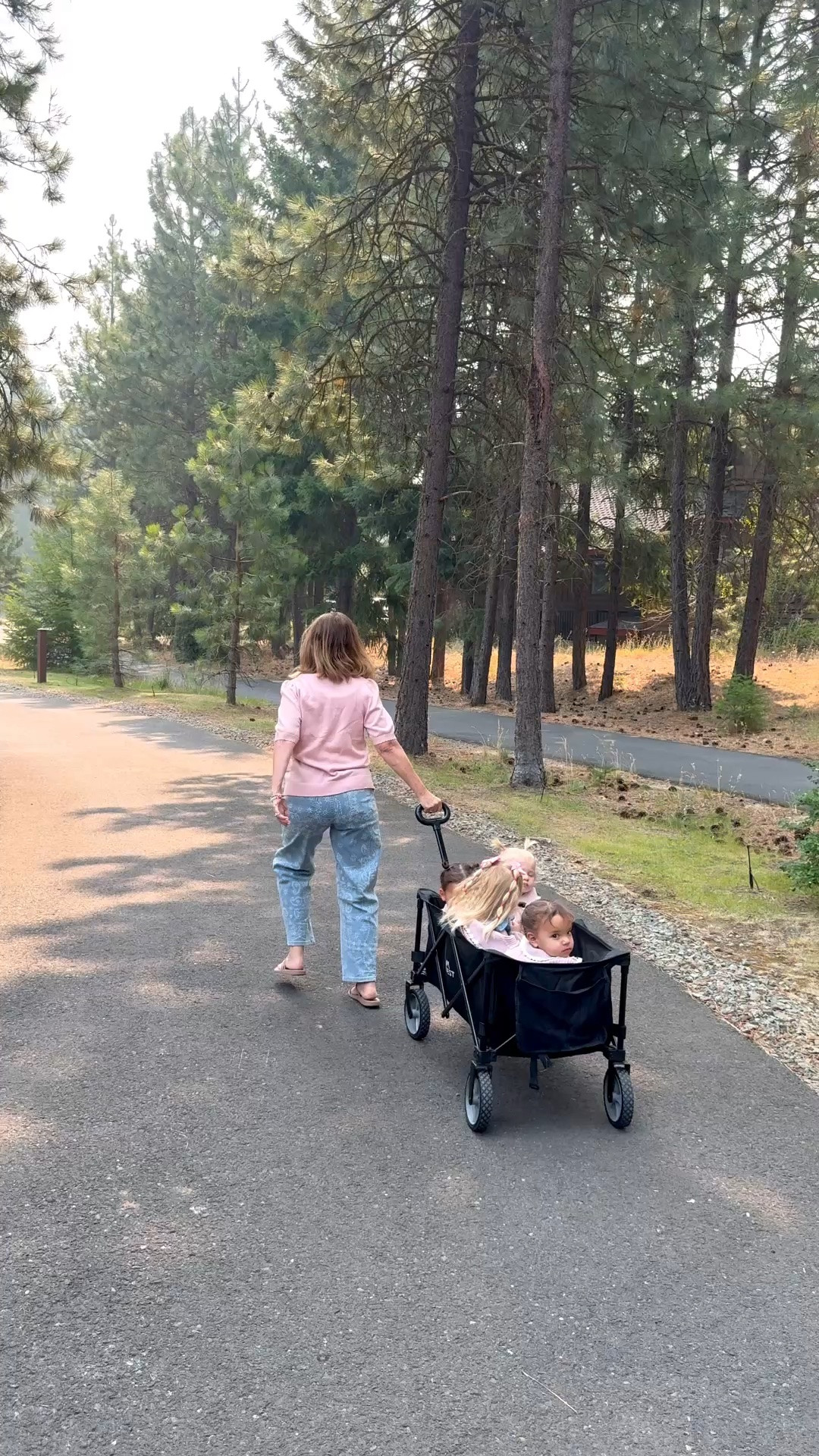 On vacation and walking to the park with my grandkids. 

Bandana print pants fit tts. 
Sweater fits roomy.I’m wearing the smallest size

#LTKdayinmylife #LTKTravel