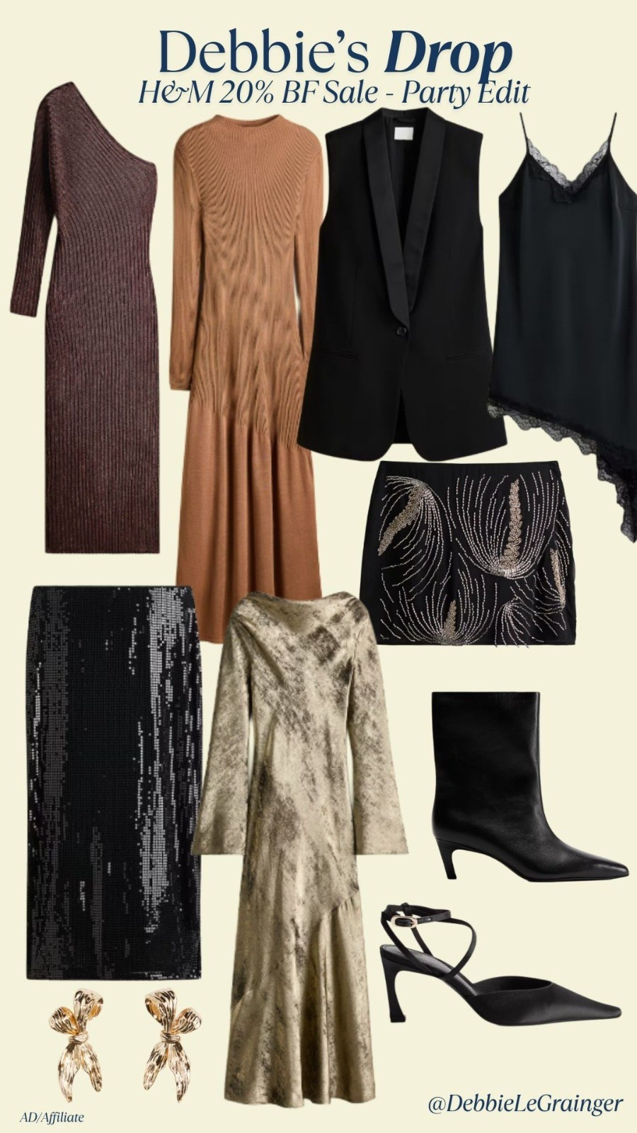 H&M have got 20% off site wide for Black Friday. Trying not to overwhelm so I've done two edits - this is my party edit if you've got any parties this Christmas! 

#LTKfestive #LTKCyberWeek #LTKwinter