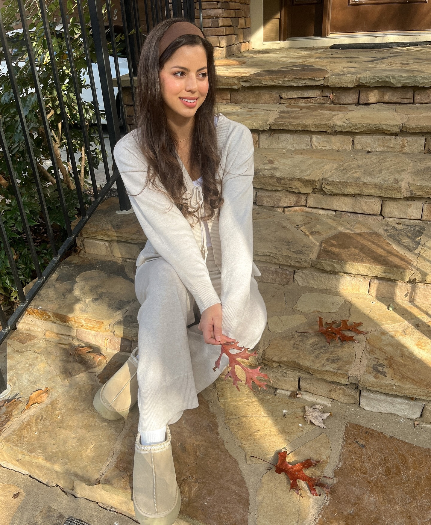 Just a beach girl who fell in love with the mountains. Got a little too excited to see crunchy leaves everywhere 🤎🍂 Wyatt had the best time too🥰

Amazon, lounge set, bow tie front, slippers

#LTKSeasonal #LTKCyberWeek #LTKHoliday