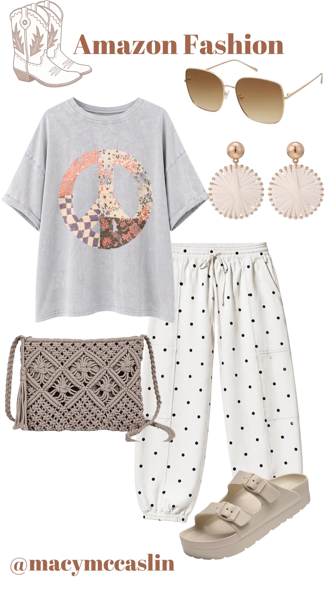 Channeling some boho vibes with these Amazon finds! Perfect for a relaxed yet stylish day. 🌵✨ 

 #LTKootd #LTKSeasonal #LTKSaleAlert