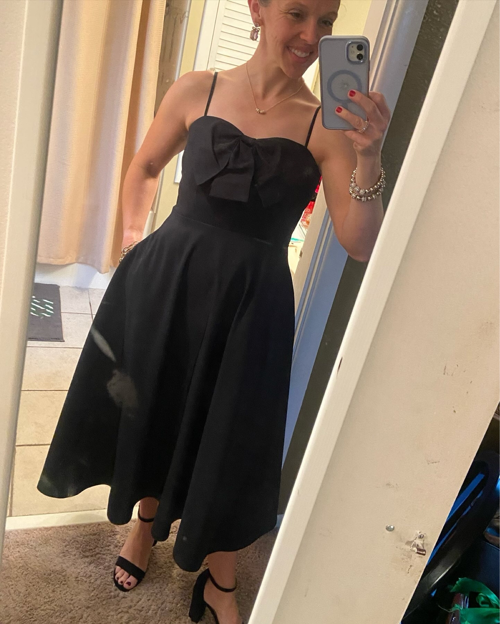 Holiday Party Outfit - this bow dress is amazing, very flattering. It also comes in a red style. 


 #bow #bowdress #target #weddingguestdress #holidayoutfit #dress #LTKWedding #LTKU #LTKOver40 




#LTKHoliday #LTKStyleTip #LTKFindsUnder50