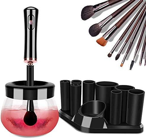 Makeup Brush Cleaner Dryer, Neeyer Super-Fast Electric Brush Cleaner Machine Automatic Brush Clea... | Amazon (US)