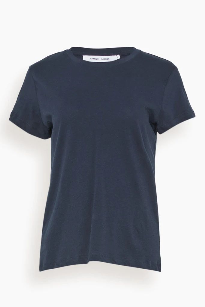 Solly Tee Solid 205 in Sky Captain | Hampden Clothing