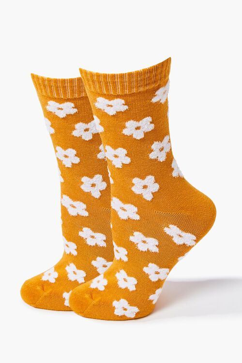 Daisy Print Crew Socks | Forever 21 (US)