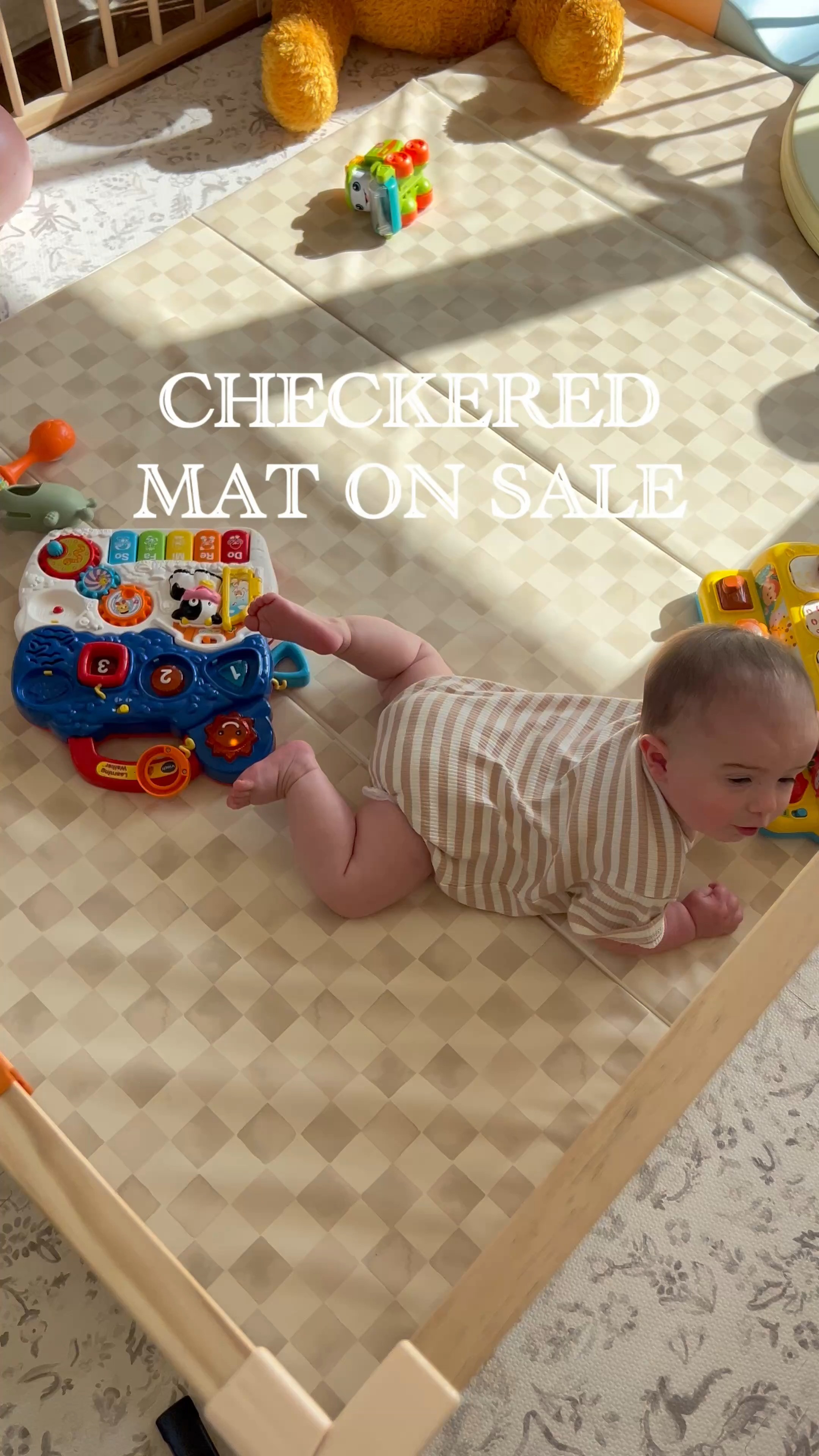 Our FAVORITE play mat is on sale for Prime Day!  This is the most aesthetic baby item you'll own. It's so soft and perfect for your infant to play on!  I can't believe it's on sale for Amazon Prime Day - snag it while you can <3 

 

#LTKBaby #LTKKids #LTKFamily