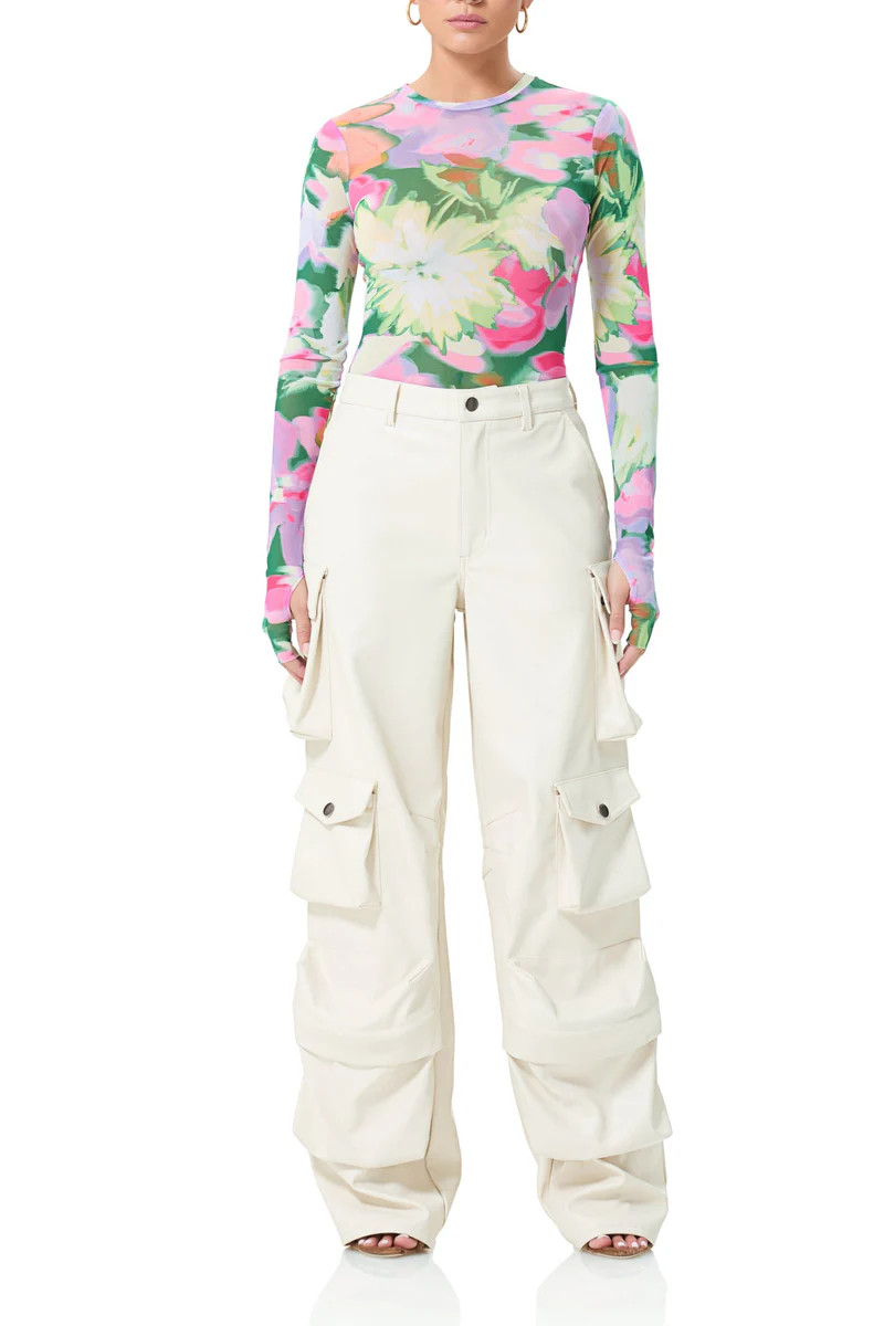 Parker Baggy Cargo Pant - Ivory | ShopAFRM