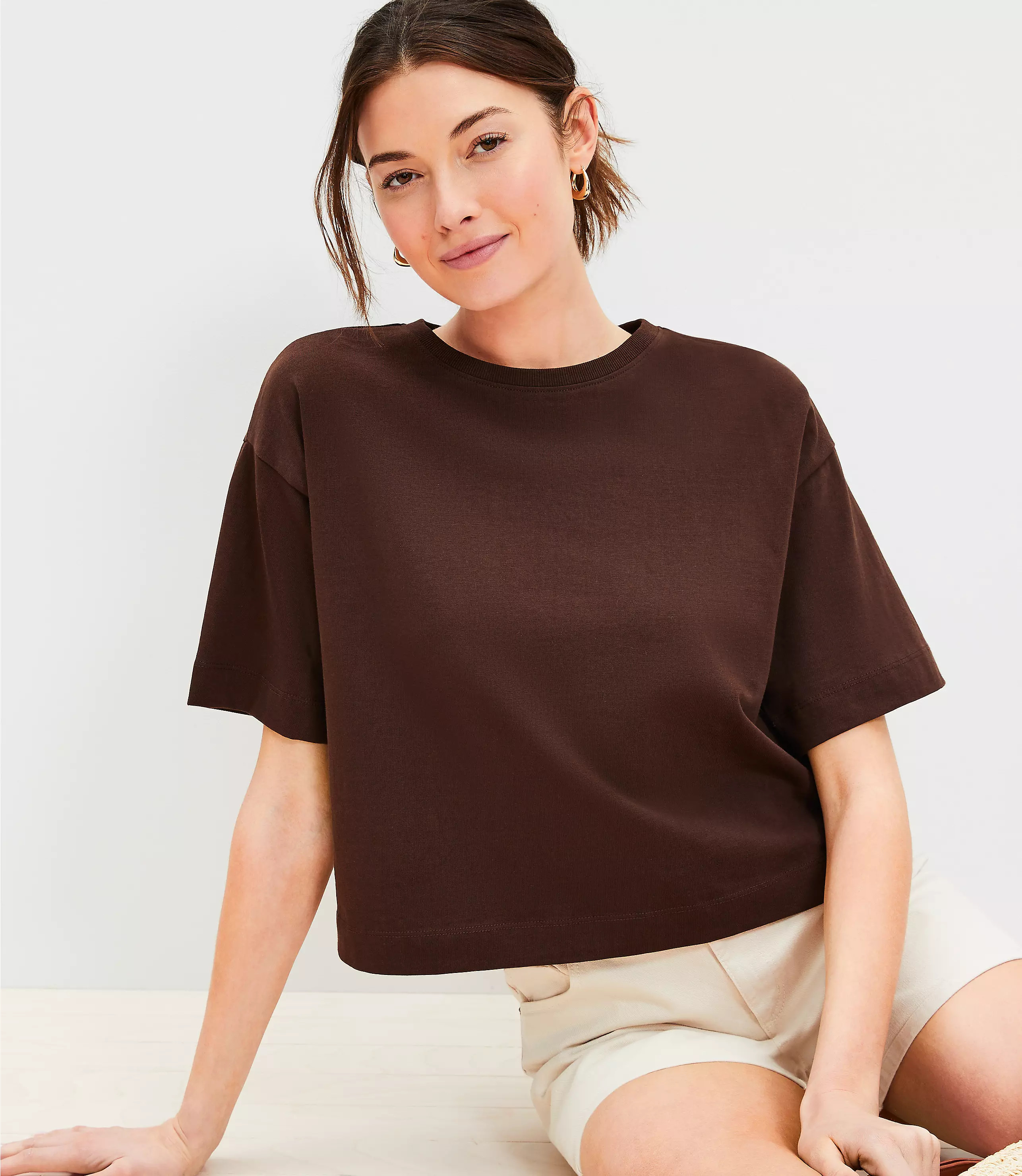 Jersey Modern Tee | LOFT
