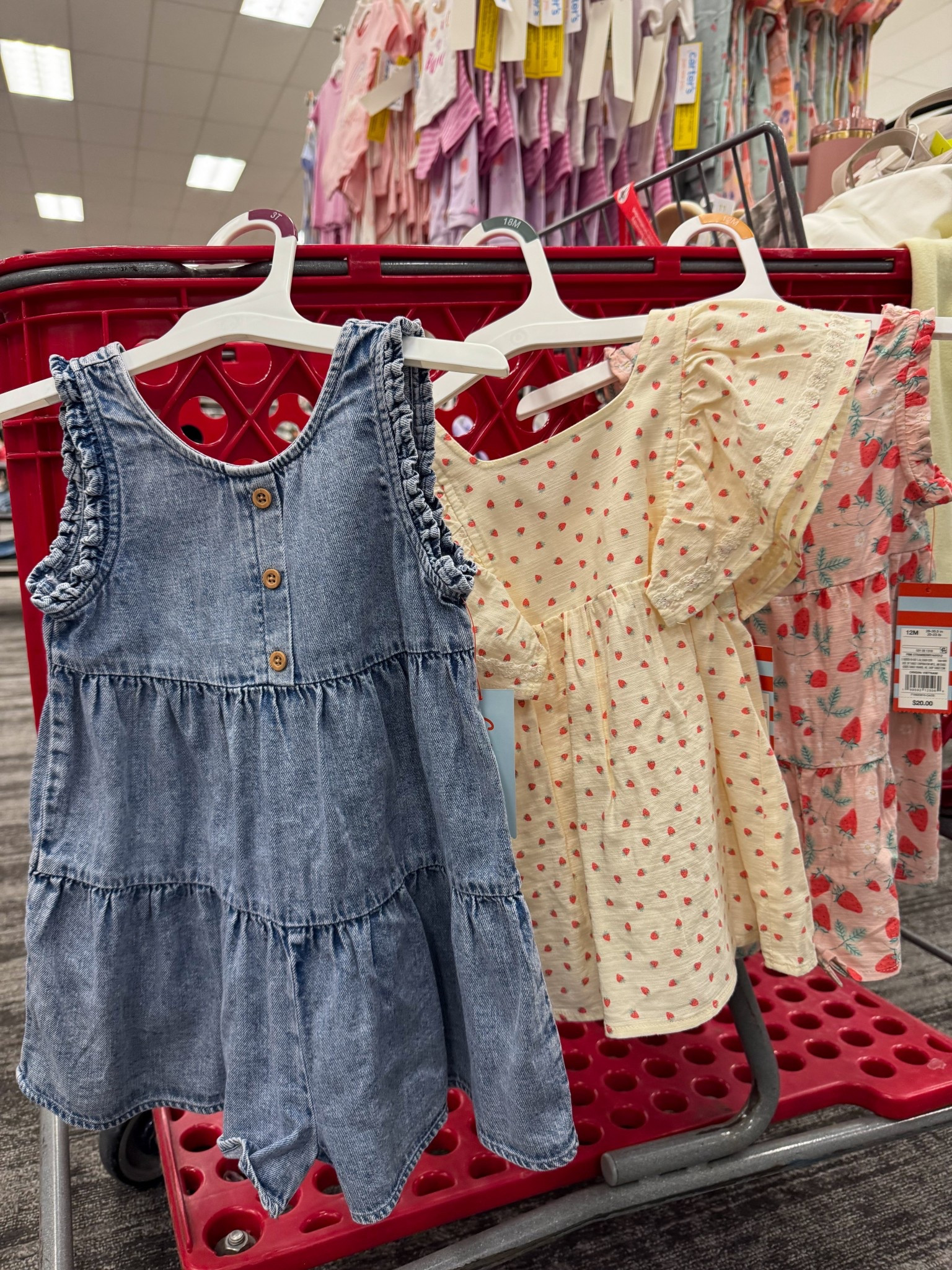 Toddler girl moms 🏃🏻‍♀️ two are rompers & the cutest strawberry dress 🍓 @Target 

#LTKKids #LTKSeasonal #LTKBaby