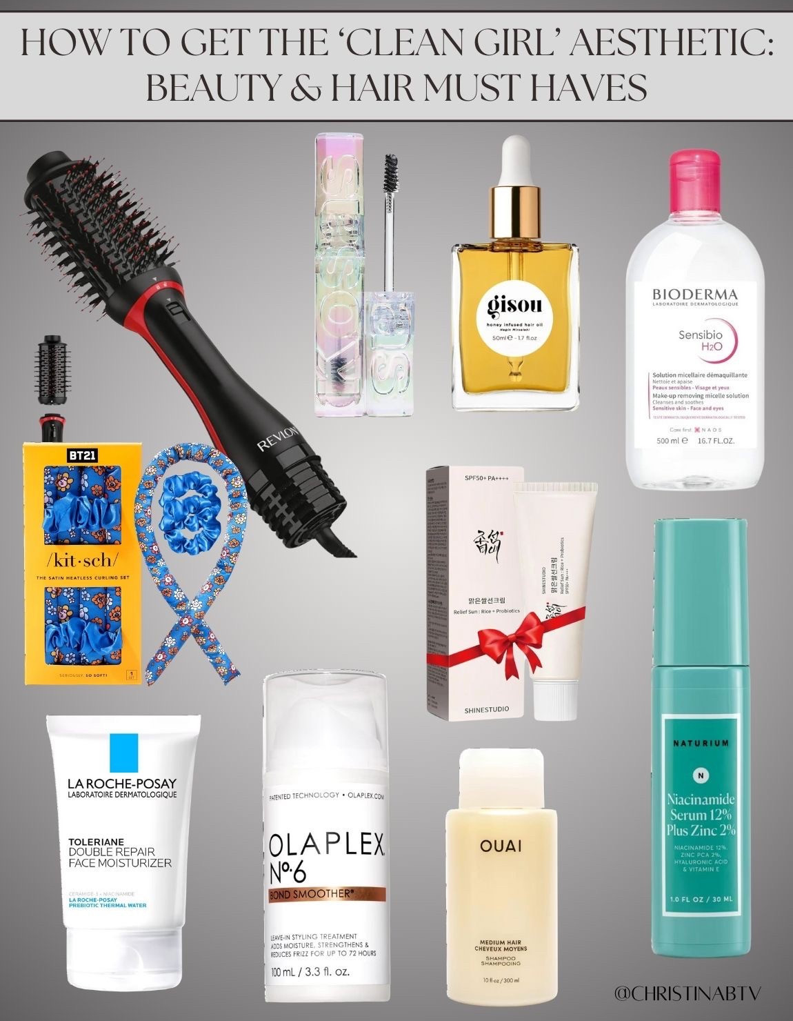 Clean girl aesthetic. Clean girl skincare. Clean girl hair. Clean girl makeup.

#LTKFindsUnder50 #LTKFindsUnder100 #LTKBeauty