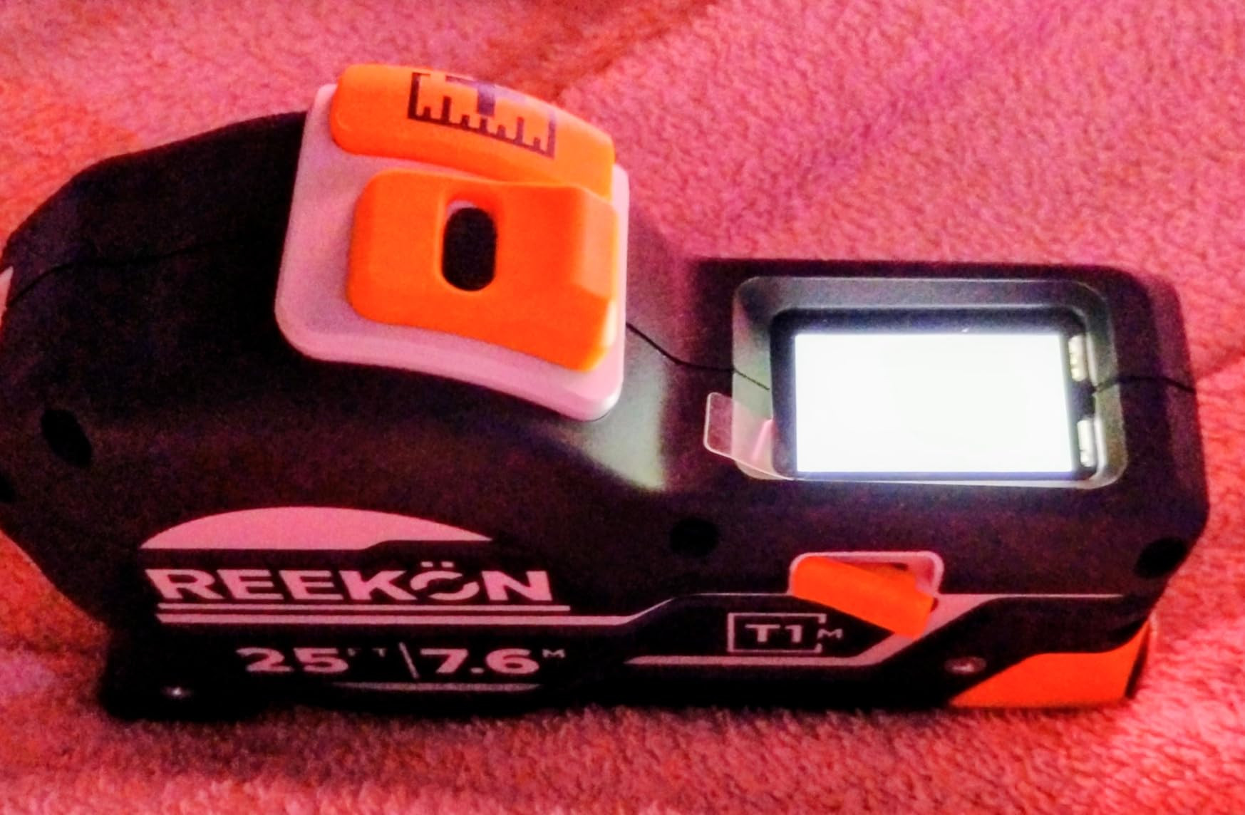 REEKON T1M Utility Digital Tape Measure 25ft (English) – Bluetooth Smart Measuring Tool, 1/32... | Amazon (US)