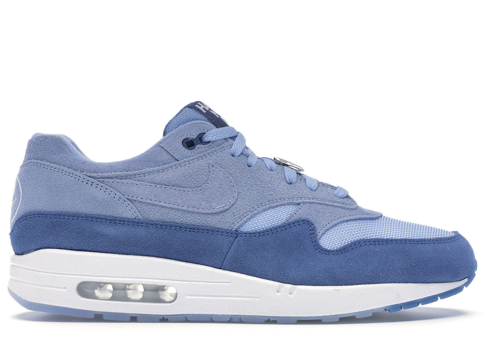 Men's Nike Air Max 1 Have a Nike Day Sneakers in Aluminum/Indigo Storm/White | StockX