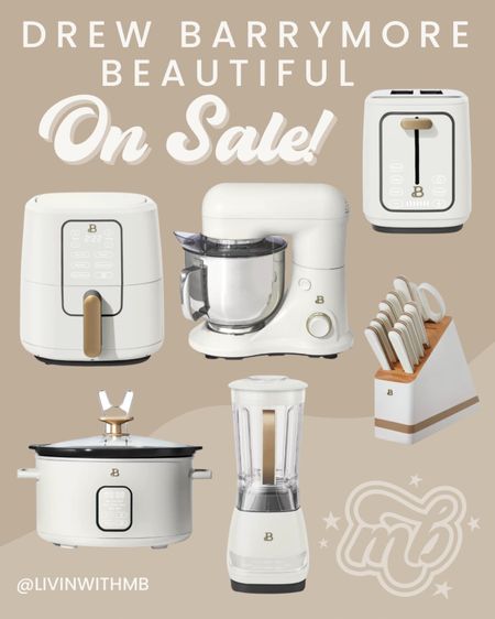 Select Drew Barrymore kitchen appliances ON SALE!!!! More color options available!

#LTKsalealert #LTKFind #LTKhome