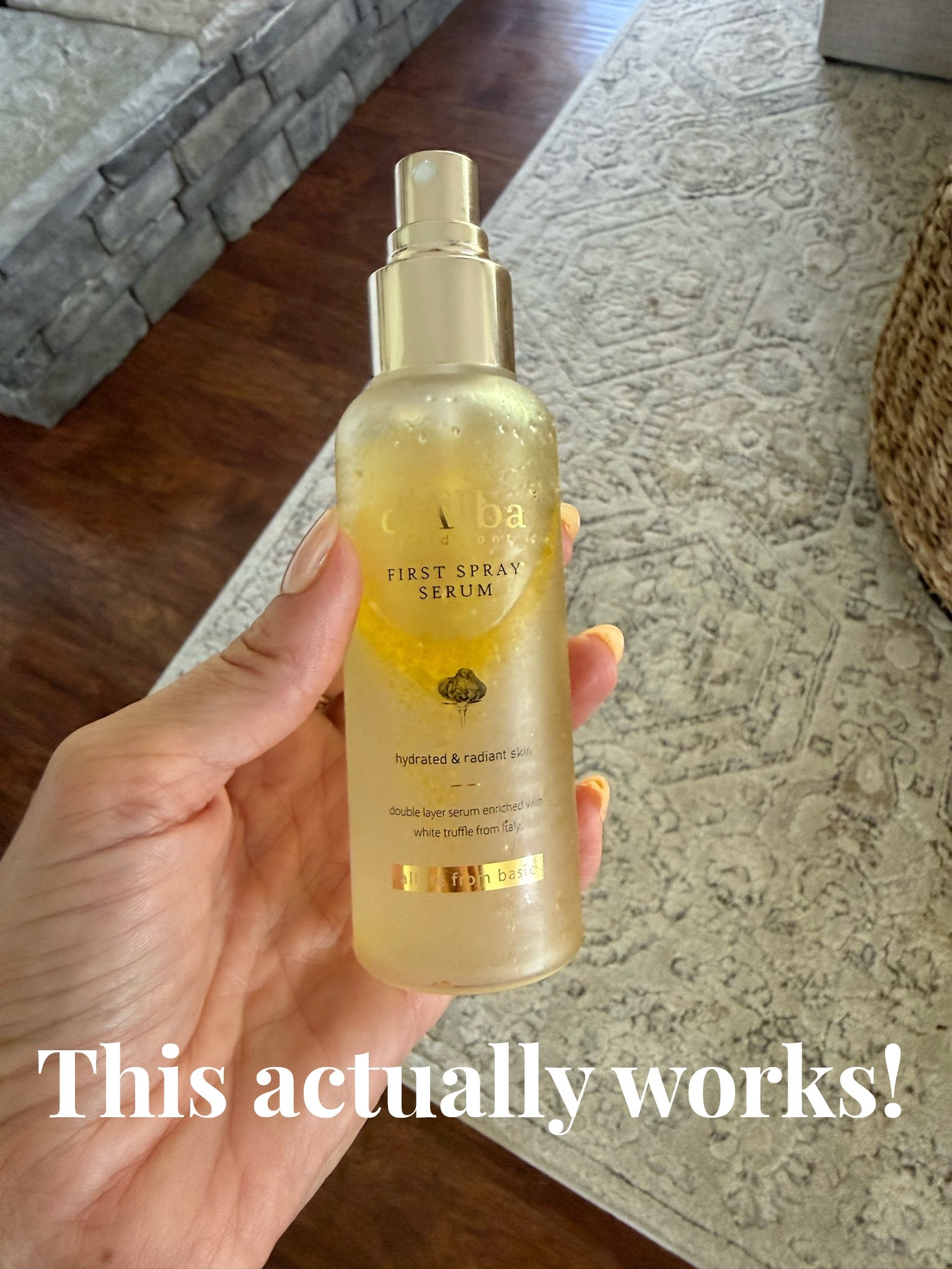 I was influenced, and for good measure. I put this on before makeup, and then if I need to freshen up makeup later in the day. It gives the right amount of moisture and glow, and truly makes my skin look healthy. Smells good and the price is incredibly reasonable!

Skincare // glowy skin // healthy skin // over 40 // amazon finds

#LTKgrwm #LTKselfcare #LTKOver40