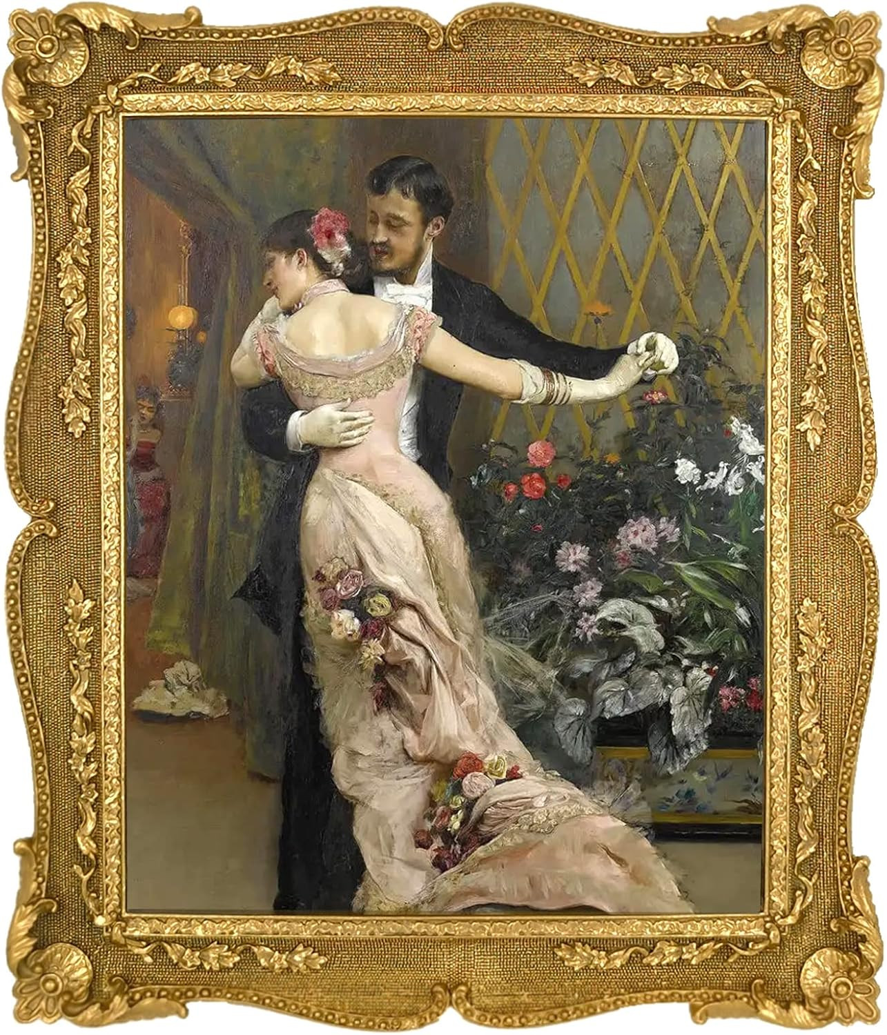 Picture Frame Vintage Satisfive 8x10 Ornate Gold Frame Antique Photo Frames Vintage Wall and Tabl... | Amazon (US)