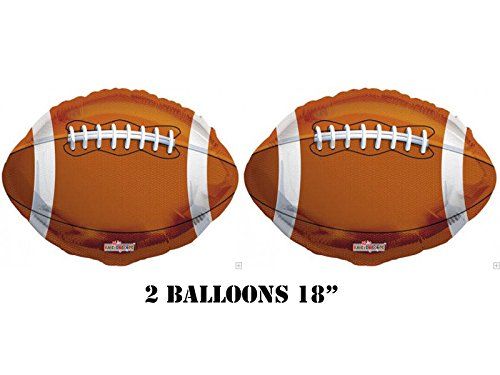 Kaleidoscope Football Balloons 18 (2 Balloons) | Walmart (US)