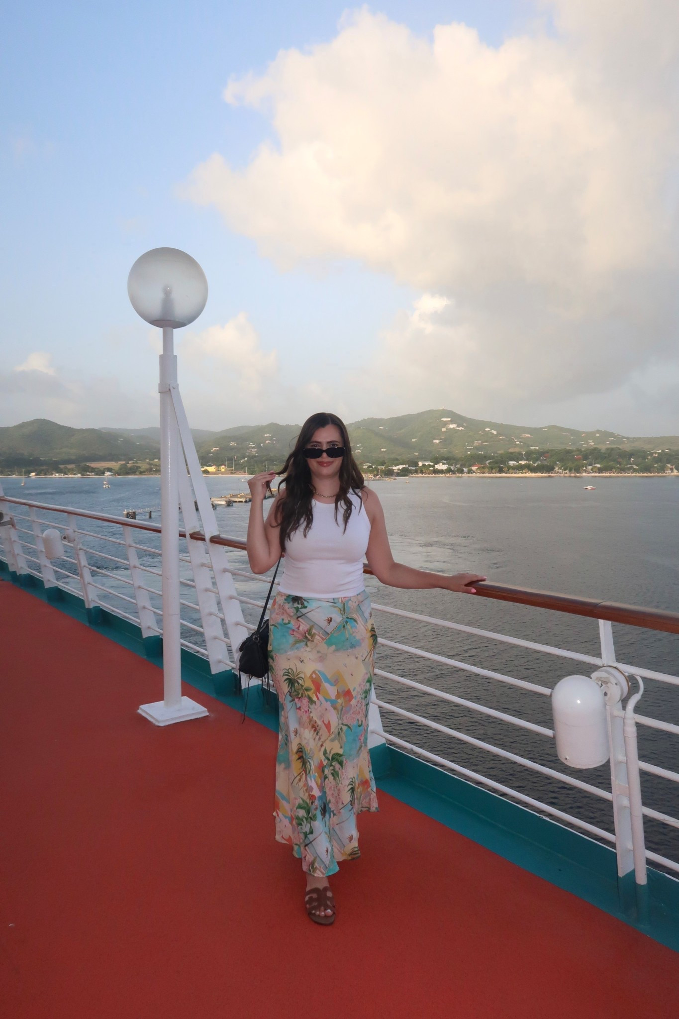 This vintage tropical print maxi skirt was so fun to wear on our cruise around the Caribbean! I wore it with flat sandals and a plain white tank top  

#LTKTravel #LTKStyleTip #LTKSeasonal