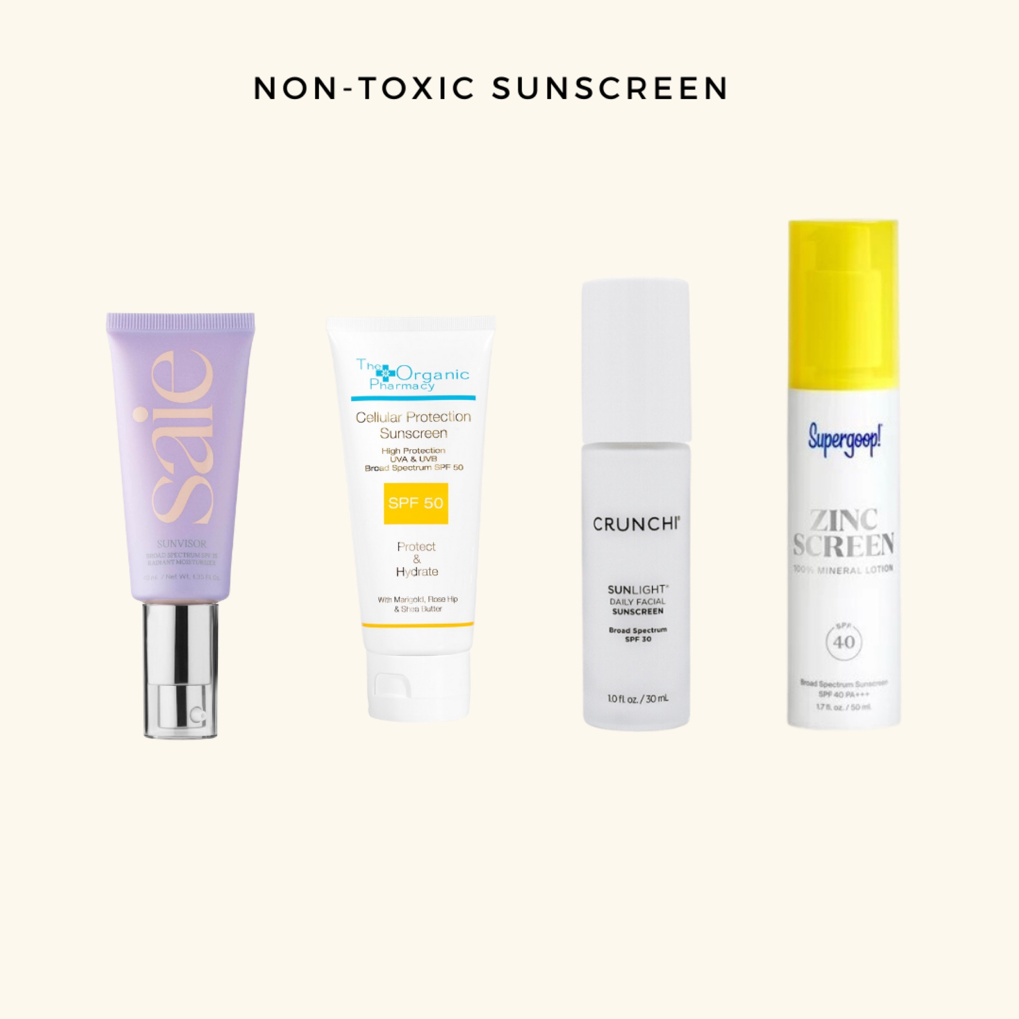 Follow up on my favorite sunscreen! It is so important to wear sunscreen everyday for your skins health but even more important on what that sunscreen is made from and of! These are great eco friendly and non toxic choices 

#LTKbeauty #LTKstyletip #LTKunder50