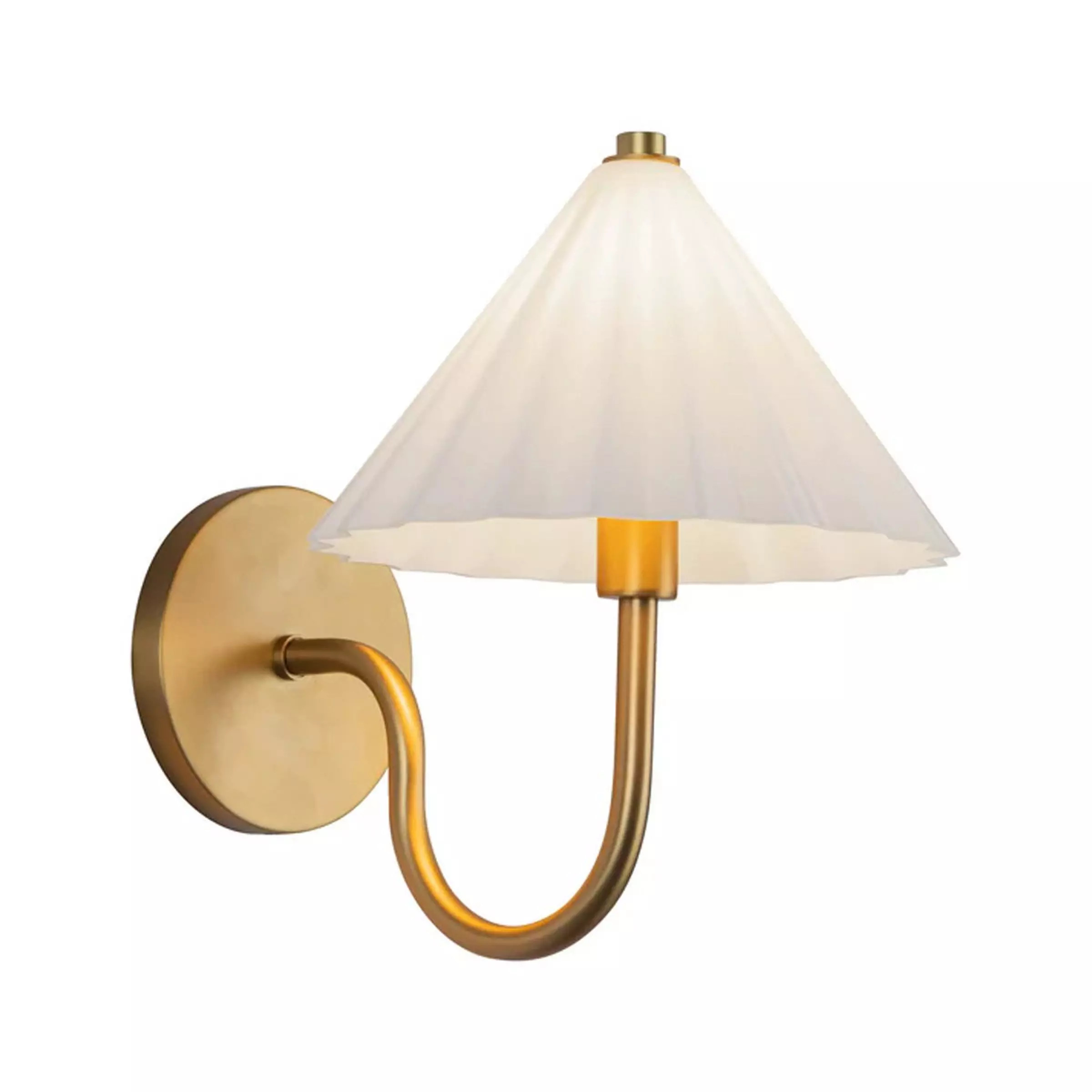Gently Pleated Sconce | Shades of Light