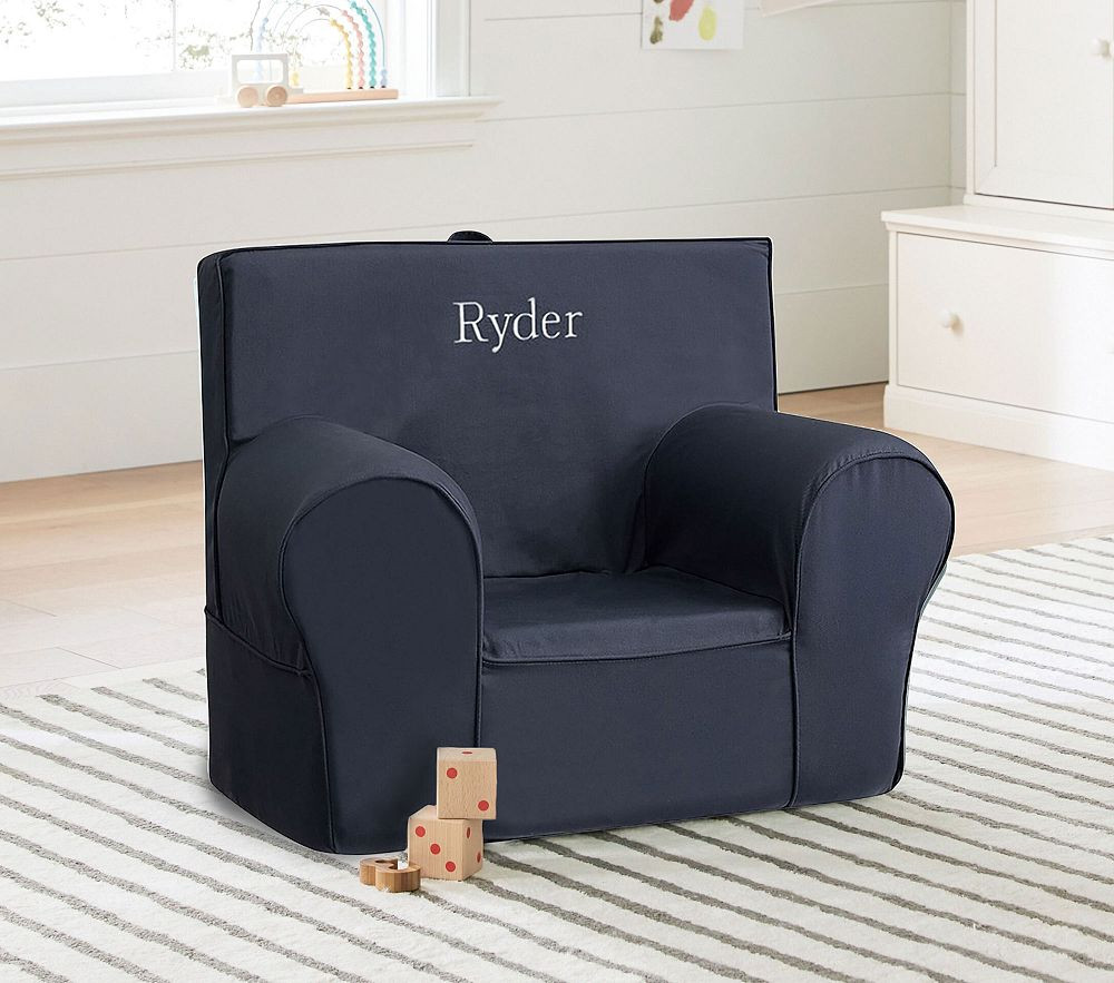 Anywhere Chair®, Dark Blue Twill | Pottery Barn Kids