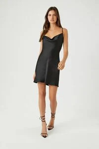 Cowl Neck Satin Slip Dress | Forever 21 | Forever 21 (US)