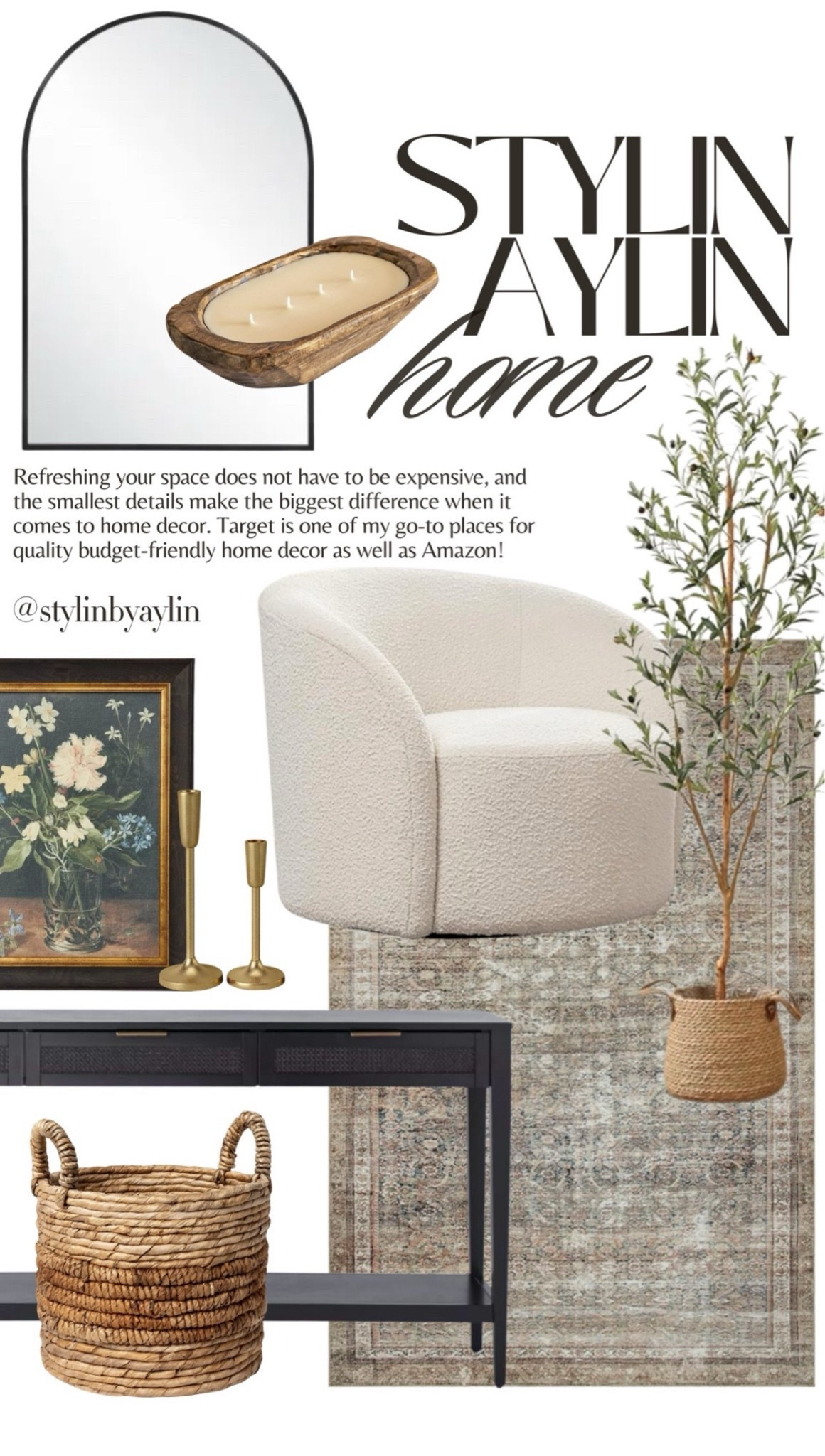 StylinAylinHome! Sharing some decor tips and moody neutral new arrivals for your home.
StylinByAylin, Aylin

#LTKBeauty #LTKSeasonal #LTKHome