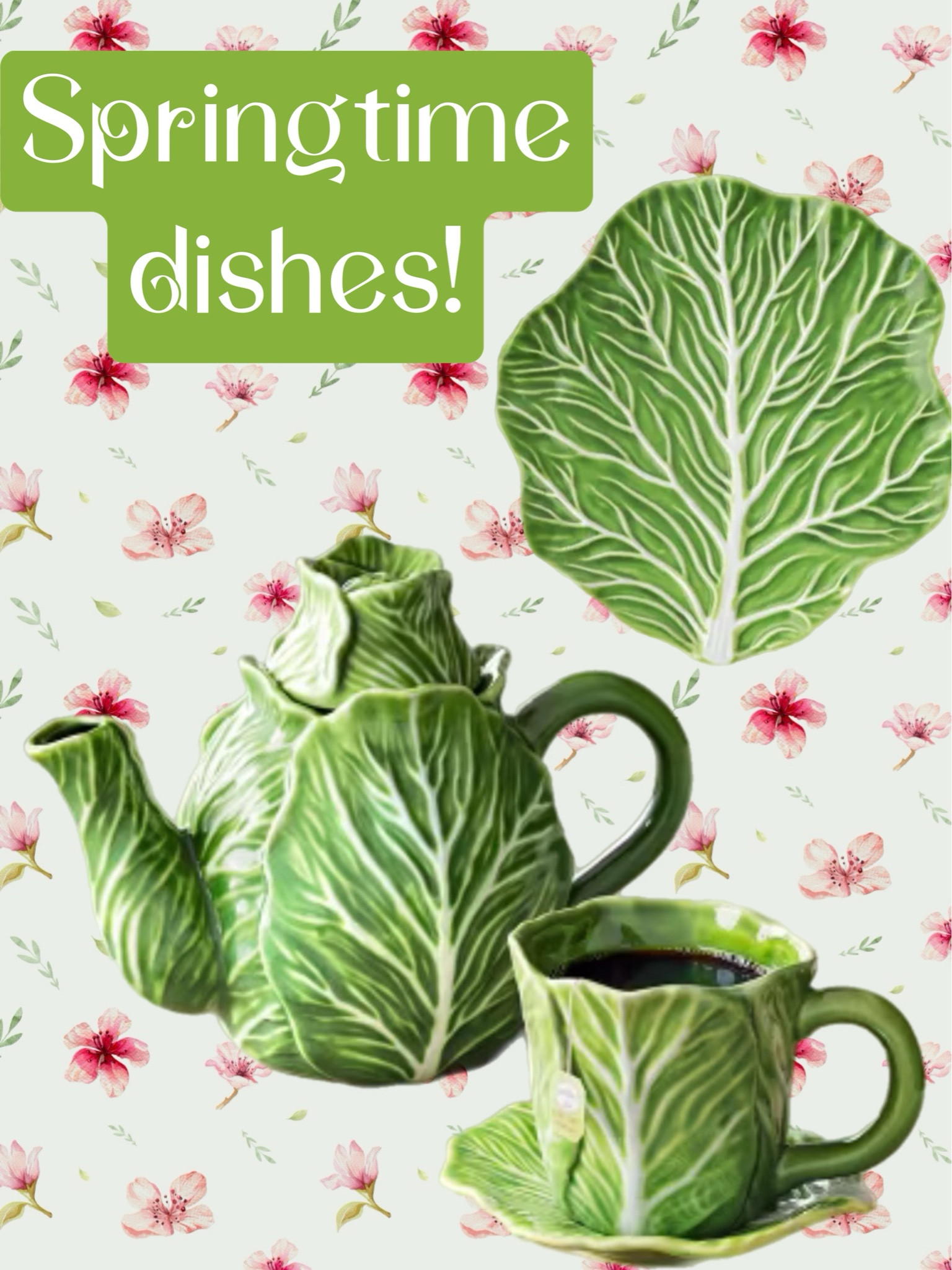 I'm a sucker for cabbage dishware! I of course prefer vintage, but at this price point, I couldn't resist!

#LTKFindsUnder100 #LTKSeasonal #LTKHome
