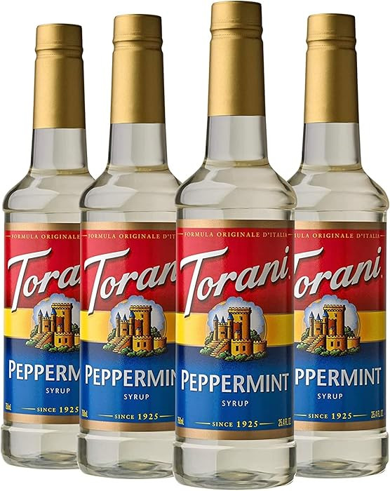 Torani Syrup, Peppermint, 25.4 Ounces (Pack of 4) | Amazon (US)