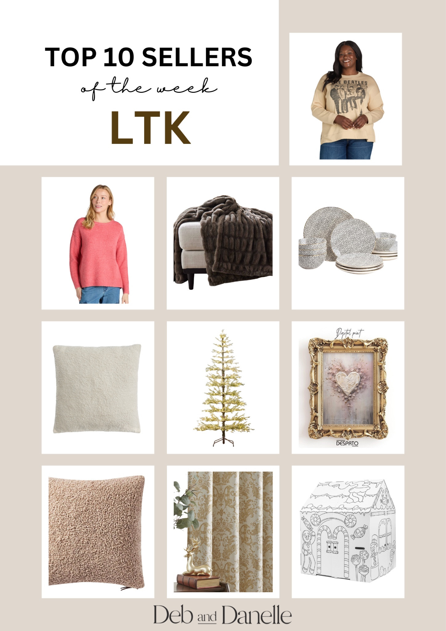 These were our most-loved products for the week. The list includes a beautiful Valentine’s Day inspired digital print from Etsy, a few casual tops from Walmart, and some cozy home finds from Walmart. 

#LTKMidsize #LTKHome