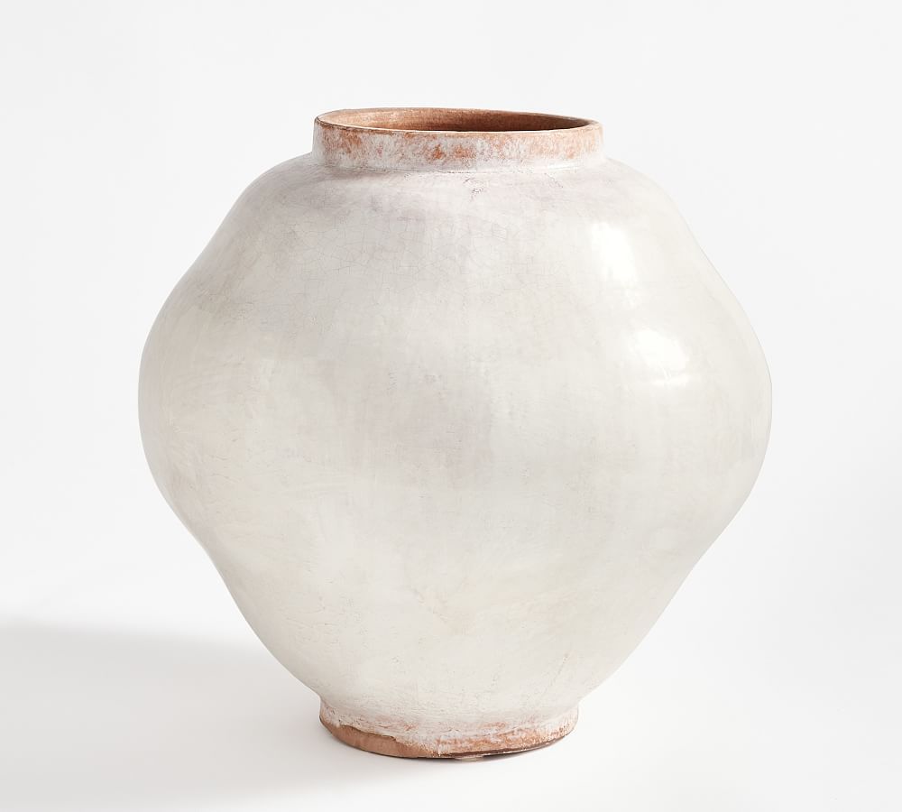 Glazed Handcrafted Terracotta Vases | Pottery Barn (US)