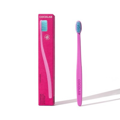 Cocolab Cocobrush Extra-Soft Toothbrush - Cherry Blossom | Target