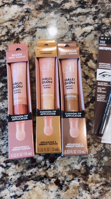 Trying a few new makeup products by Elf!  Heard these halo glow wands are similar to the Tarte glow sticks.  Can’t wait to give them a try! 

#LTKfindsunder50 #LTKbeauty
