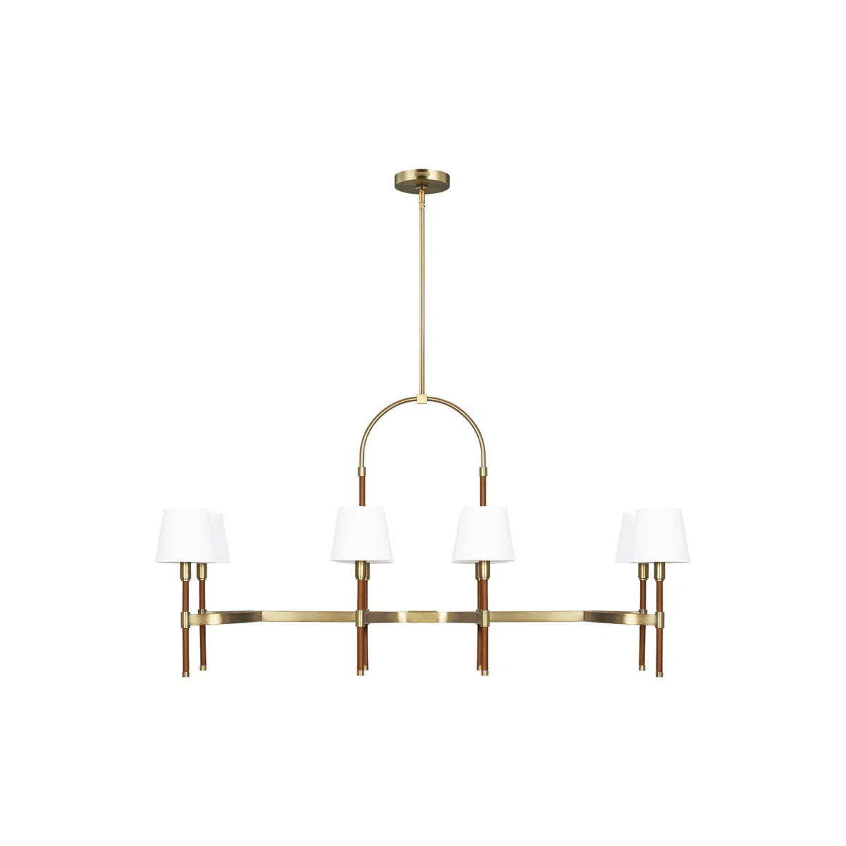 Katie 8 - Light Dimmable Geometric Chandelier | Wayfair North America