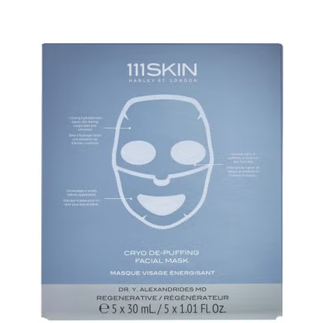 111SKIN Cryo De-Puffing Energy Mask Box (Pack of 5) | Look Fantastic (CN)