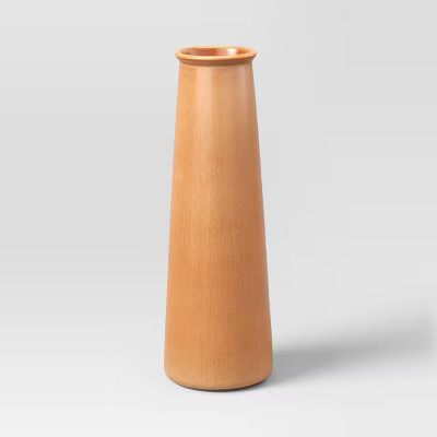 18" Ceramic Harvest Vase Tan - Threshold™ | Target