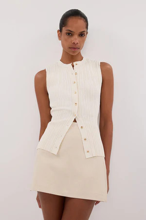 JASMINE PLASTER KNIT TOP | DISSH